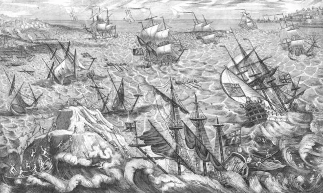 OTD in 1703: The southern parts of Great Britain were struck by The Great Storm of 1703