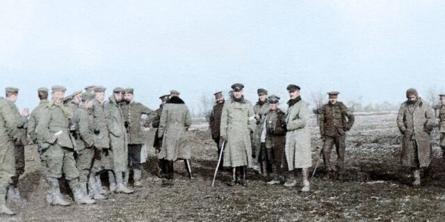 OTD in 1914: Unofficial ceasefires sprang up across World War I's Western Front.