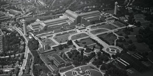 OTD in 1936: The Crystal Palace in London caught fire and was destroyed.