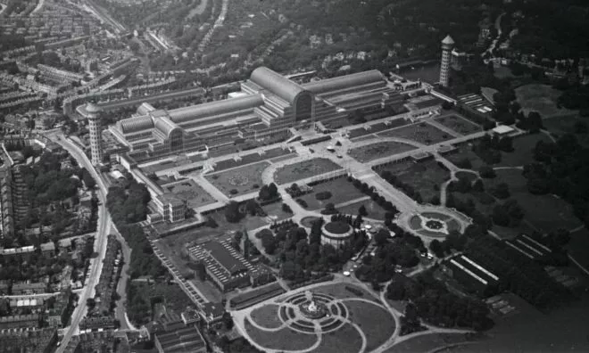 OTD in 1936: The Crystal Palace in London caught fire and was destroyed.