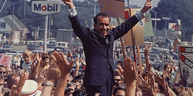 OTD in 1968: Richard Milhous Nixon won the election and became the 37th President of the United States.