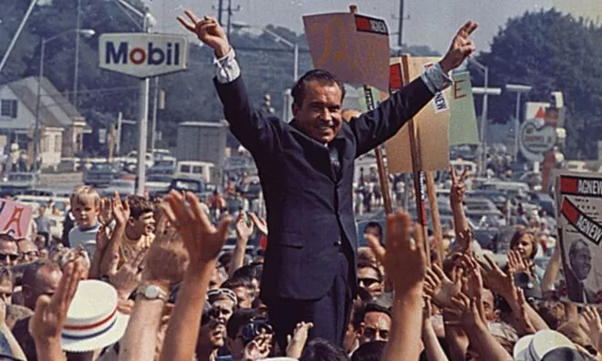 OTD in 1968: Richard Milhous Nixon won the election and became the 37th President of the United States.