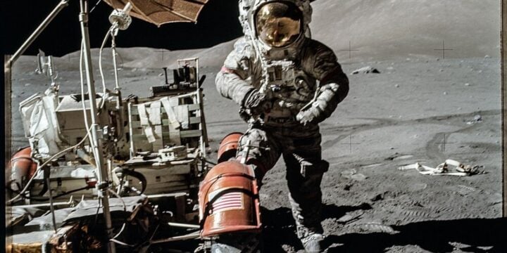 OTD in 1972: The third and last moonwalk of the Apollo 17 mission began.