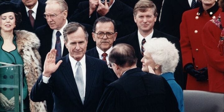 OTD in 1988: George H. W. Bush was elected as the 41st President of the United States of America.