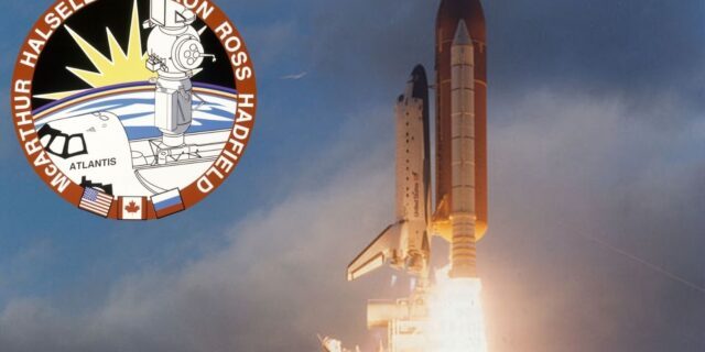 OTD in 1995: US/Russian STS 74 Atlantis space shuttle was launched from Kennedy Space Center.