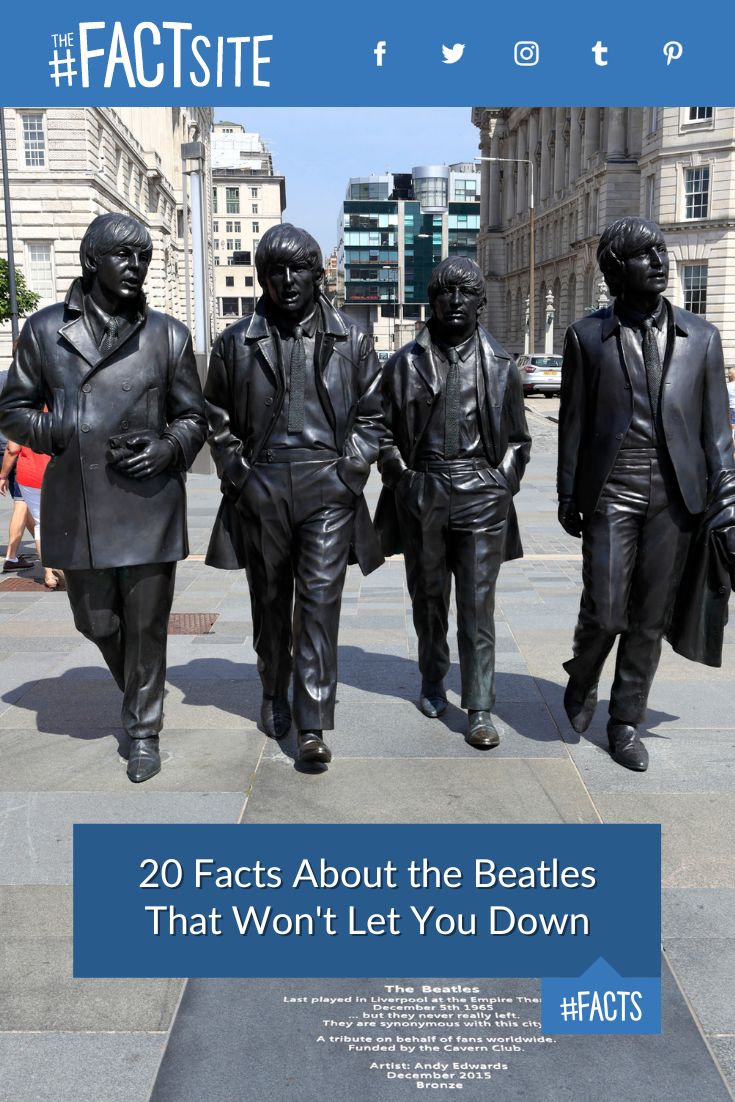 20 Facts About the Beatles That Won't Let You Down The Fact Site