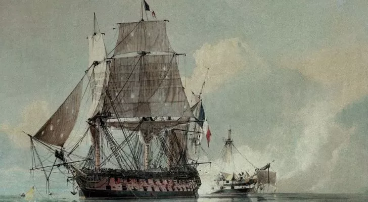 Napoleon's ship, le Genereux