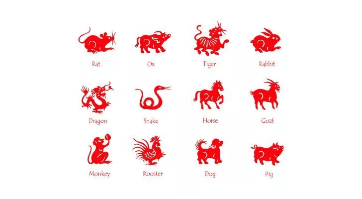 The Chinese zodiac animals