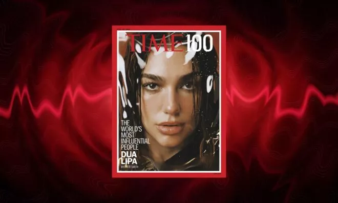 OTD in 2024: Dua Lipa made the cover of the TIME100 list of the world’s most influential people.