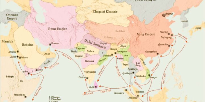 OTD in 1405: Chinese mariner and explorer Zheng He set sail with his fleet to explore the world for the first time.