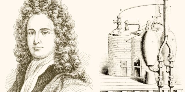 OTD in 1698: Inventor Thomas Savery patented the first steam engine in England.