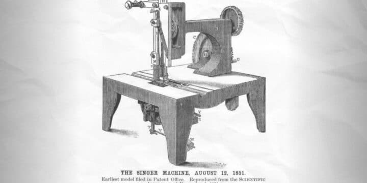 OTD in 1851: Isaac Singer was granted his patent for a commercial sewing machine.