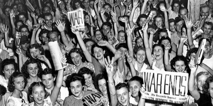 OTD in 1945: After six years at war