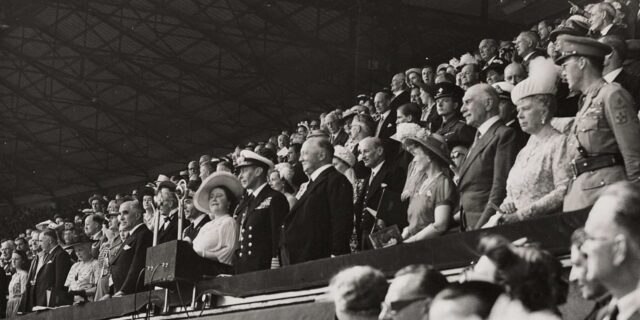 OTD in 1948: King George VI officially opened the 11th modern-day Olympic Games at the Wembley Arena in London