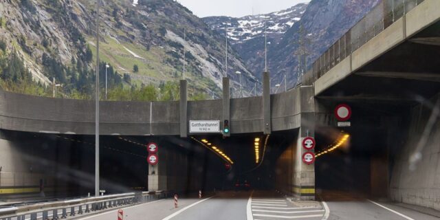 OTD in 1980: Gotthard Road Tunnel opened in St Gotthard
