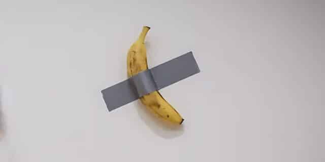 OTD in 2024: A literal banana duct-taped to a wall sold for $6.2 million in New York.