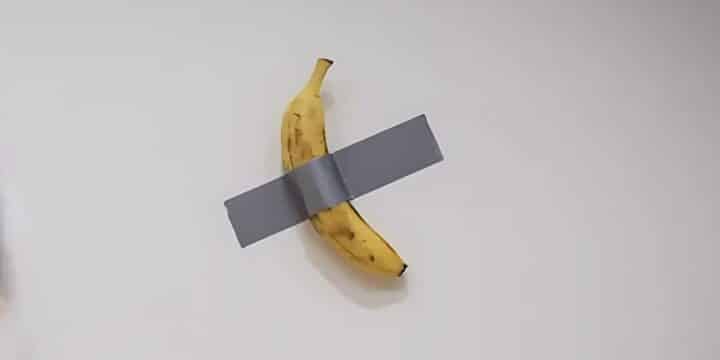 OTD in 2024: A literal banana duct-taped to a wall sold for $6.2 million in New York.