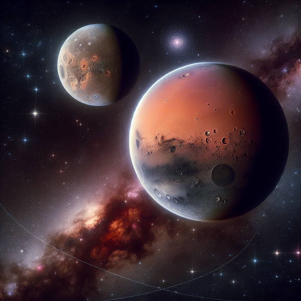 Mars and Mercury both have approximately 38% of Earth’s gravity.