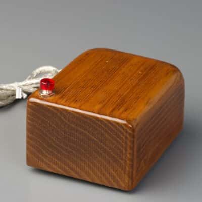 Wooden computer mouse