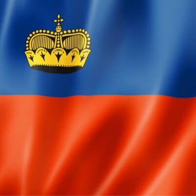 Liechtenstein's flag
