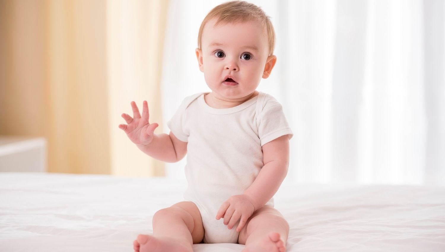 A perfectly innocent looking baby, or the devil incarnate?