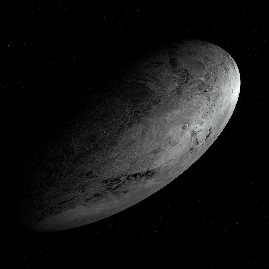 The third-largest known object beyond the orbit of Neptune is Haumea, a bizarrely football-shaped dwarf planet first discovered in 2004.